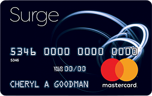 Surge Mastercard® Credit Card Surge Mastercard® Credit Card