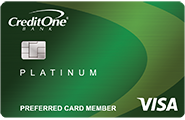Credit One Bank® Platinum Visa® for Rebuilding Credit Credit One Bank® Platinum Visa® for Rebuilding Credit