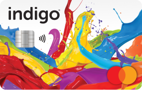 Indigo® Mastercard® – $1,000 Credit Limit